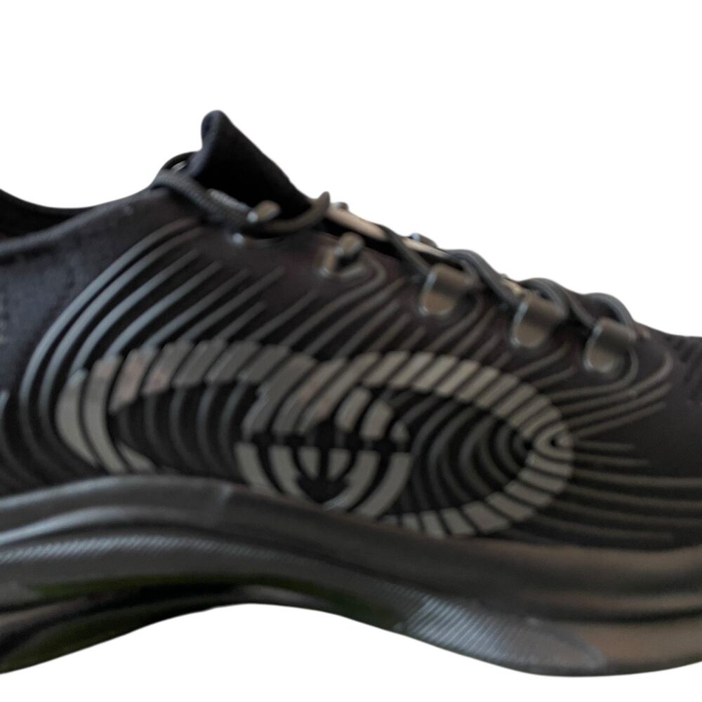 Gucci Run Sneaker Interlocking G Black Technical Knit Men's Size 12.5 US 13 NEW - Picture 11 of 16